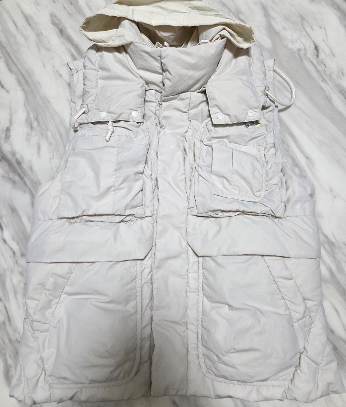 시스템옴므 멀티포켓 다운 조끼 상품이미지1