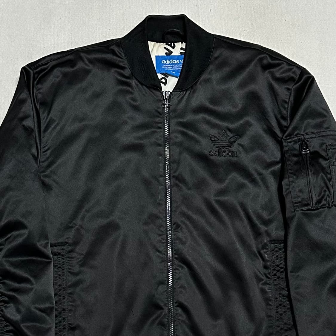 95 아디다스 슈퍼스타 ma-1 블랙 붐버 자켓 상품이미지1