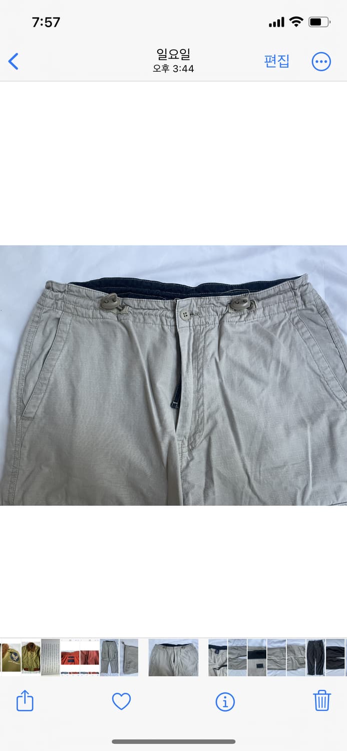 90s 빈티지 gap 올드 갭 카고팬츠 밀리터리 m65 bdu 상품이미지1