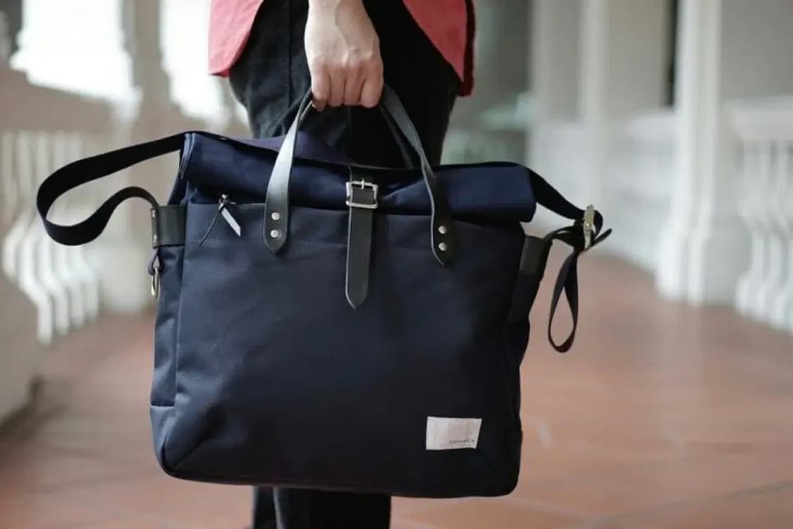 나나미카 브리프케이스 네이비 상품이미지7