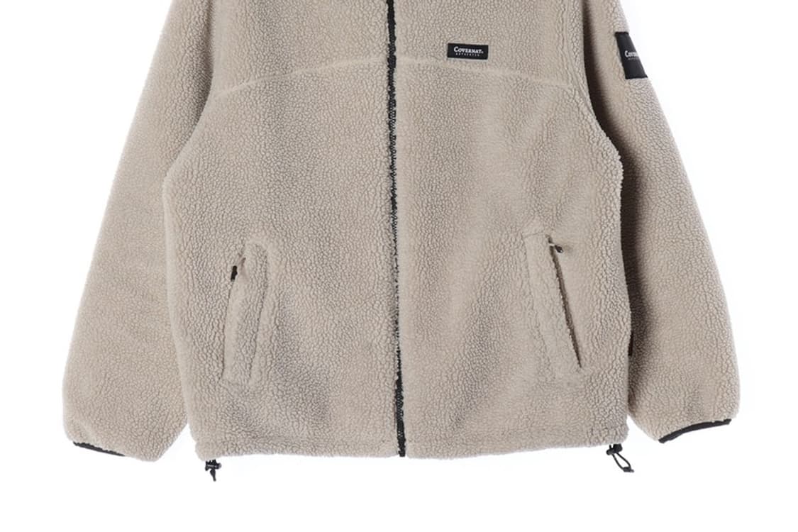 COVERNAT 플리스 집업 자켓 L 상품이미지6
