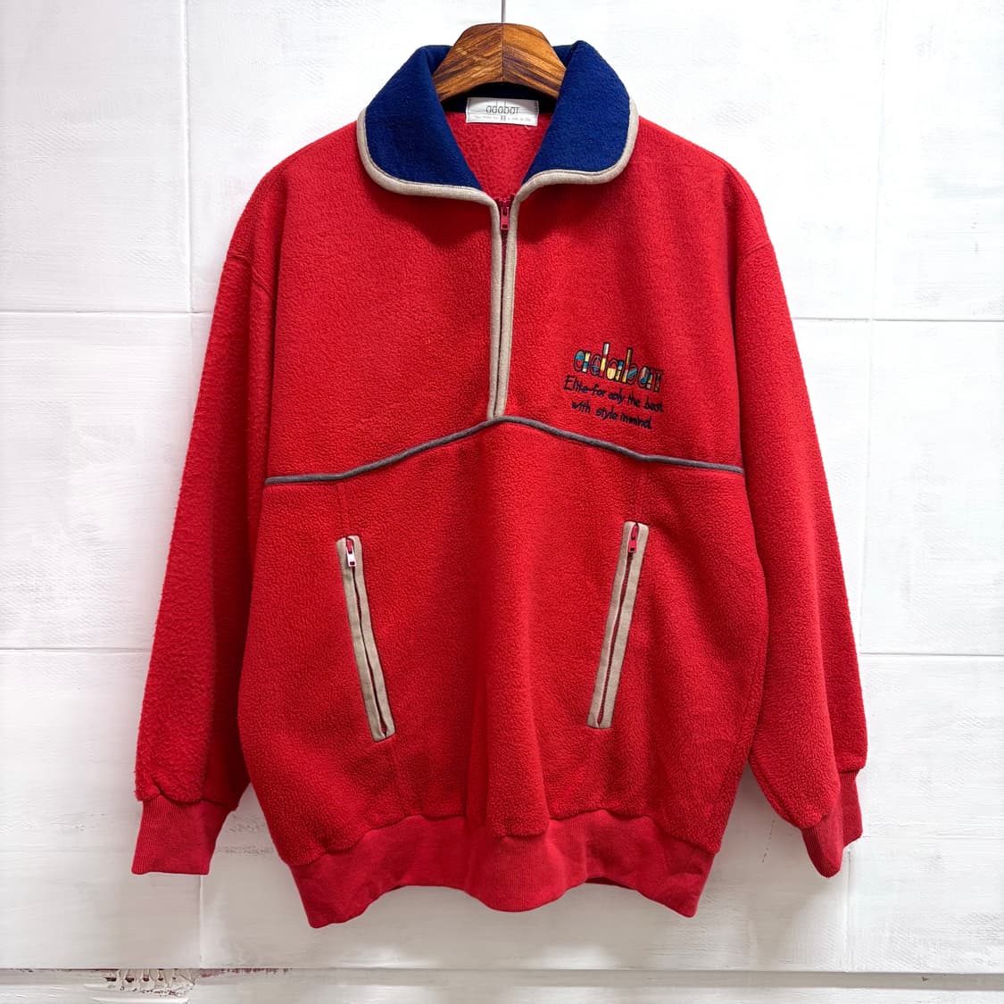 adabat 아다바트 플리스 반집업 (JPN) 상품이미지1