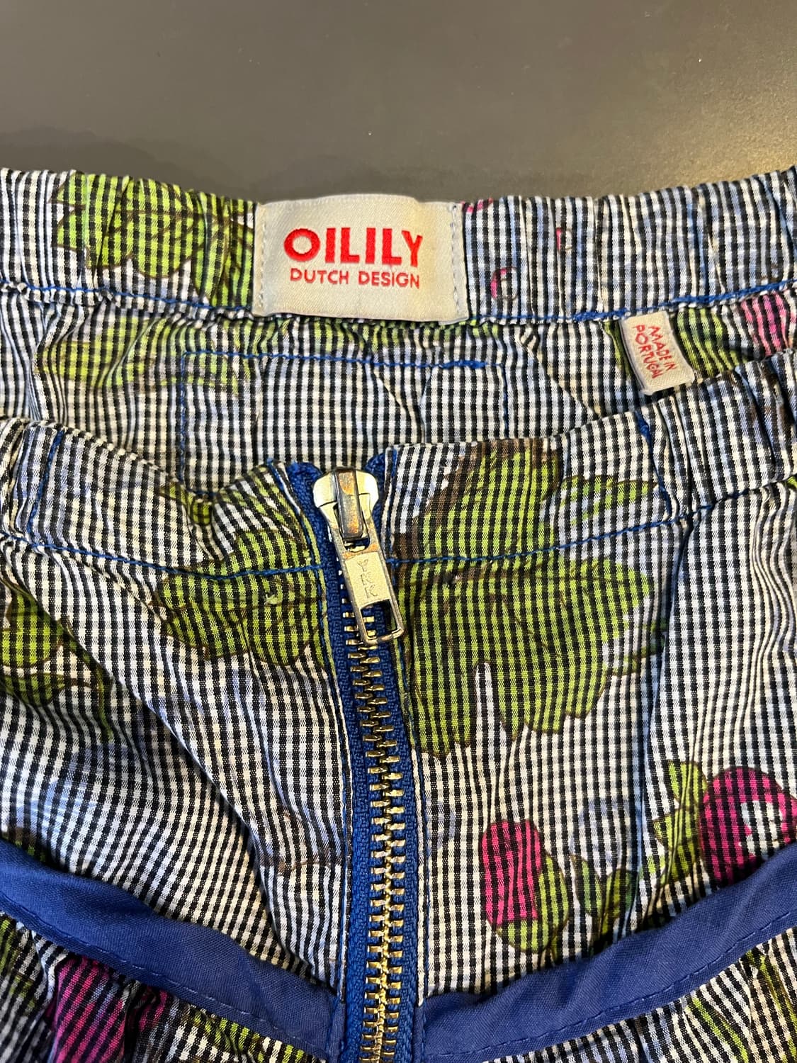 오일릴리 플라워 패턴 밴딩 스커트 상품이미지4