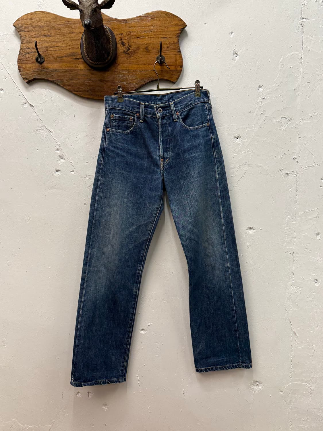 Japan LVC 702 Big E Selvedge Denim Pants 상품이미지6