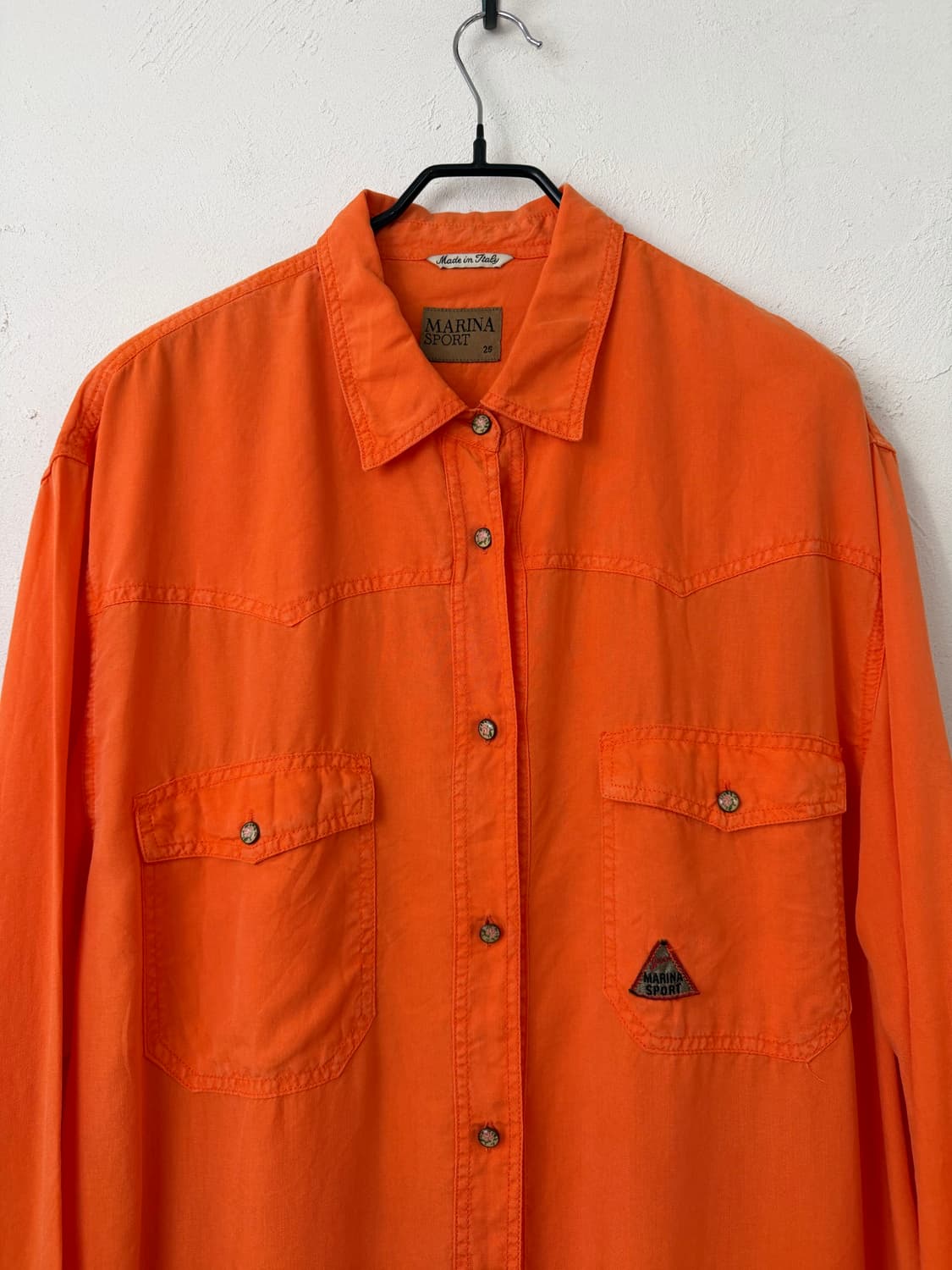 마리나 스포츠 플라워 버튼 웨스턴 셔츠 (MADE IN ITALY) 상품이미지3