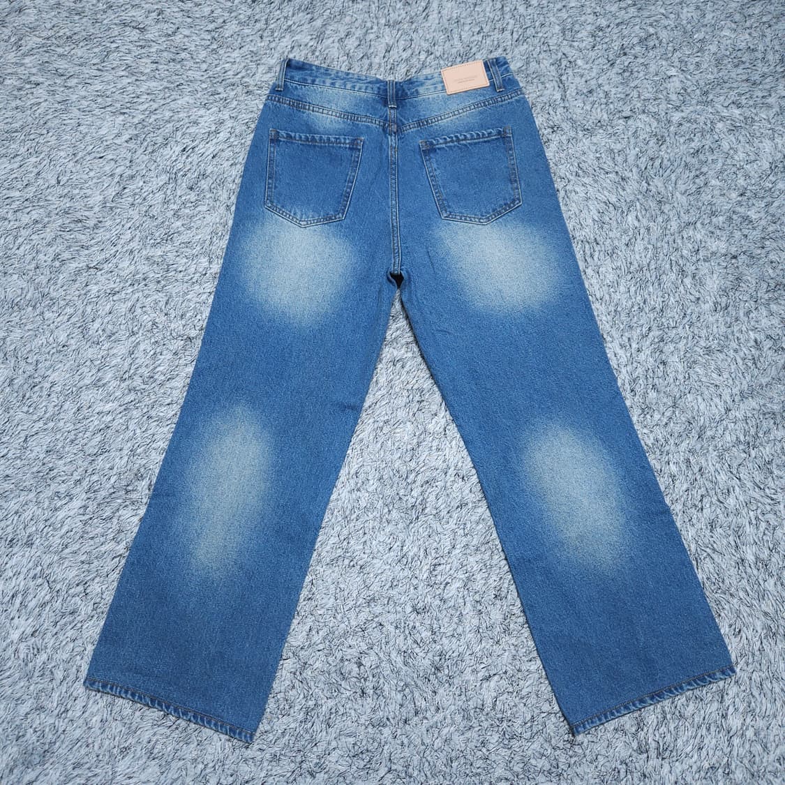 피스워커) 31 남자 와이드팬츠 와이드데님 / 왕눈이샵 상품이미지5