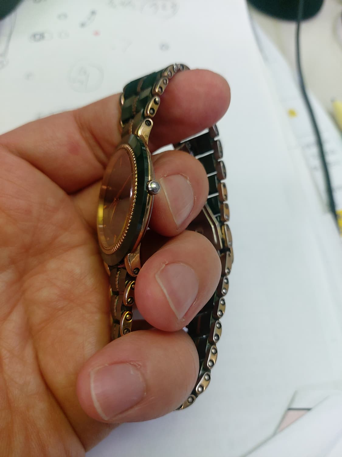 돌체 세라믹 남성 손목시계 상품이미지2