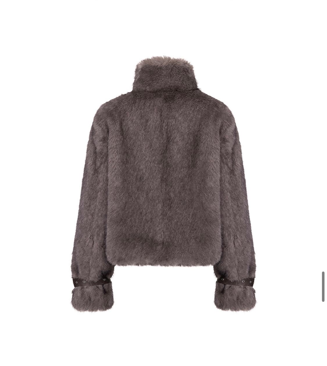 레이브 브라운 퍼 자켓 VF5WJ103-93 상품이미지5