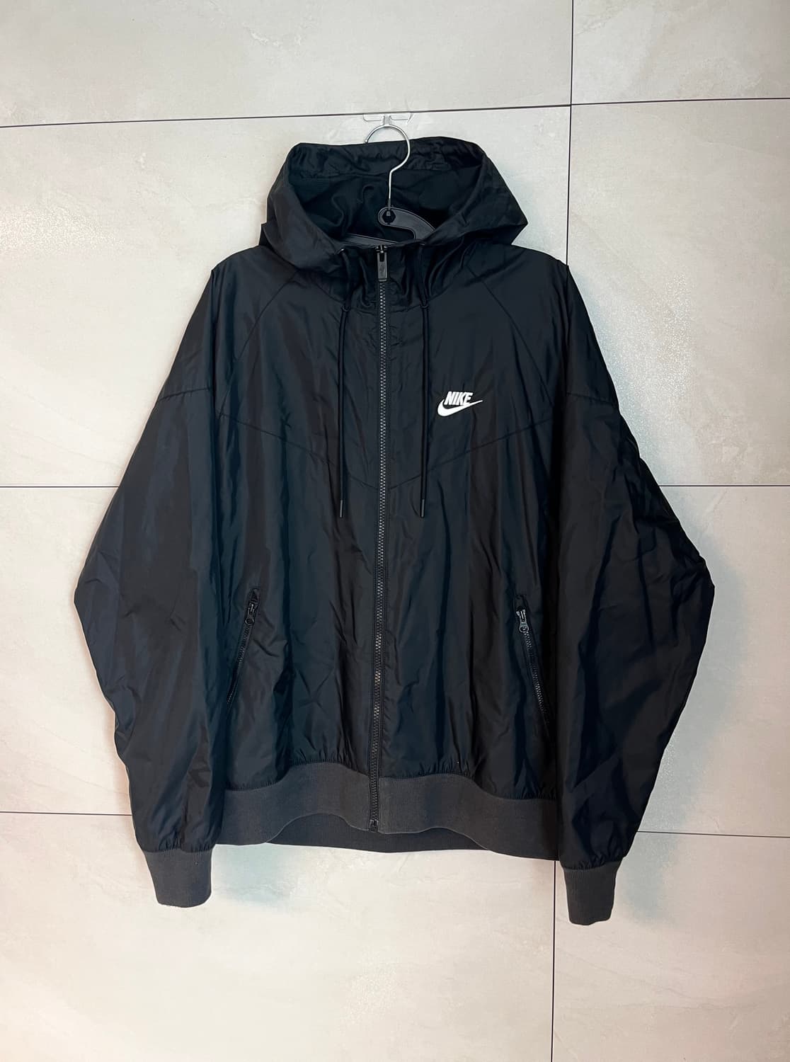 나이키 윈드러너 바람막이 자켓 블랙 [M] 상품이미지3