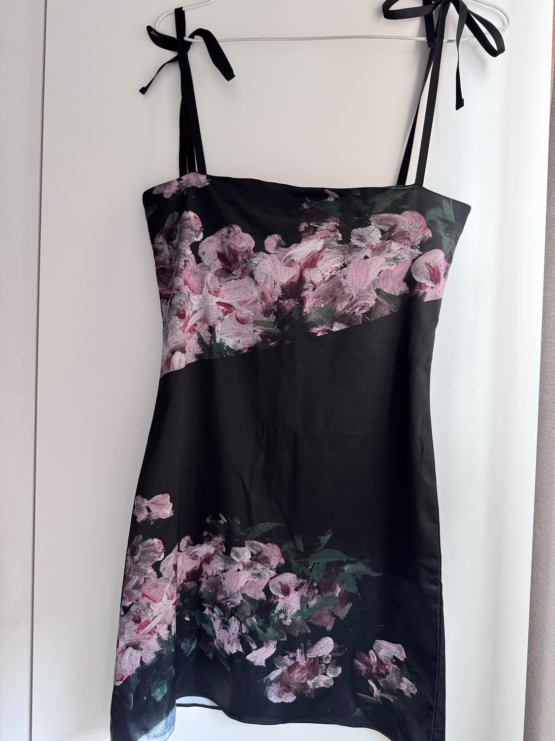 달링유어배드 새틴 블라썸 미니 드레스 오리엔탈 상품이미지1