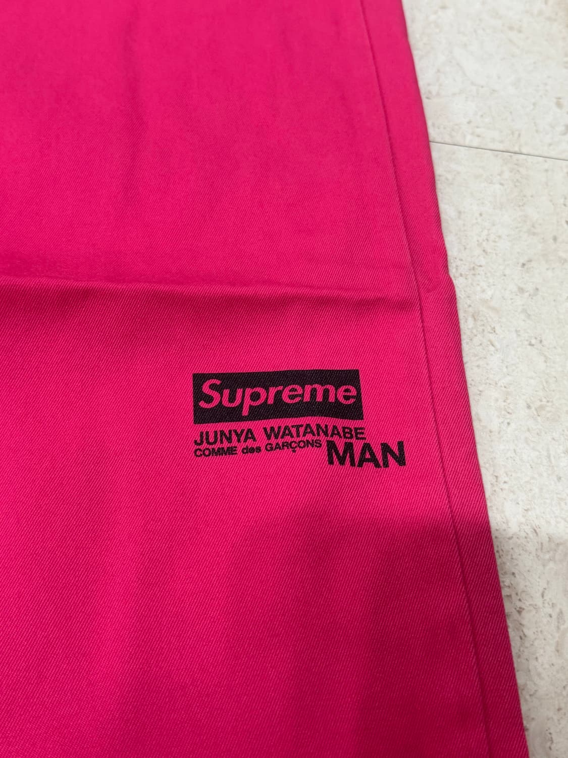 슈프림 꼼데가르송 준야 와타나베 팬츠 핑크 30 상품이미지3