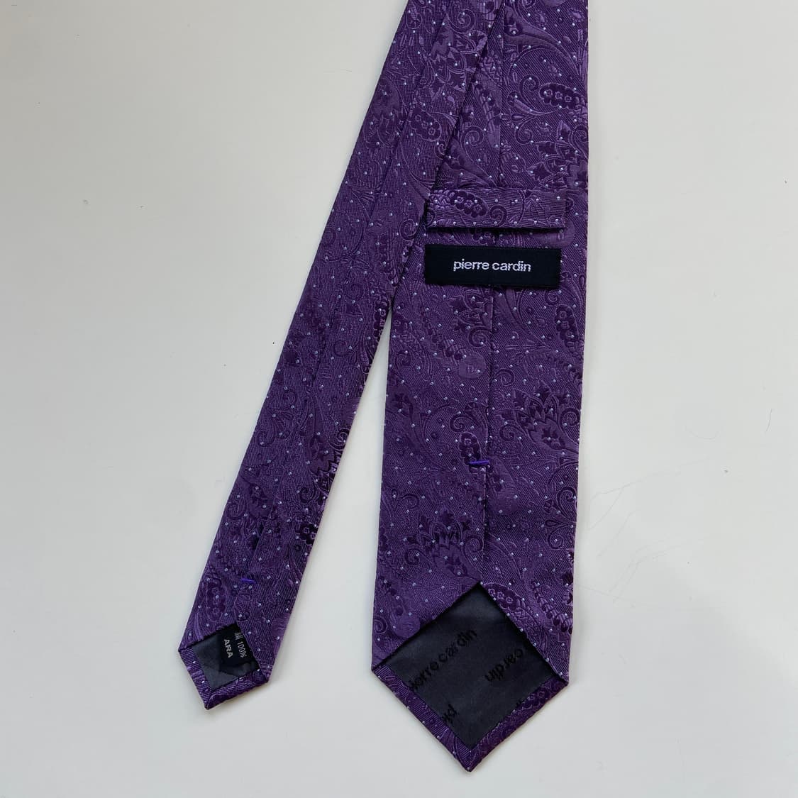 피에르가르뎅 (Pierre Cardin)명품 정품 페이즐리 넥타이 상품이미지2
