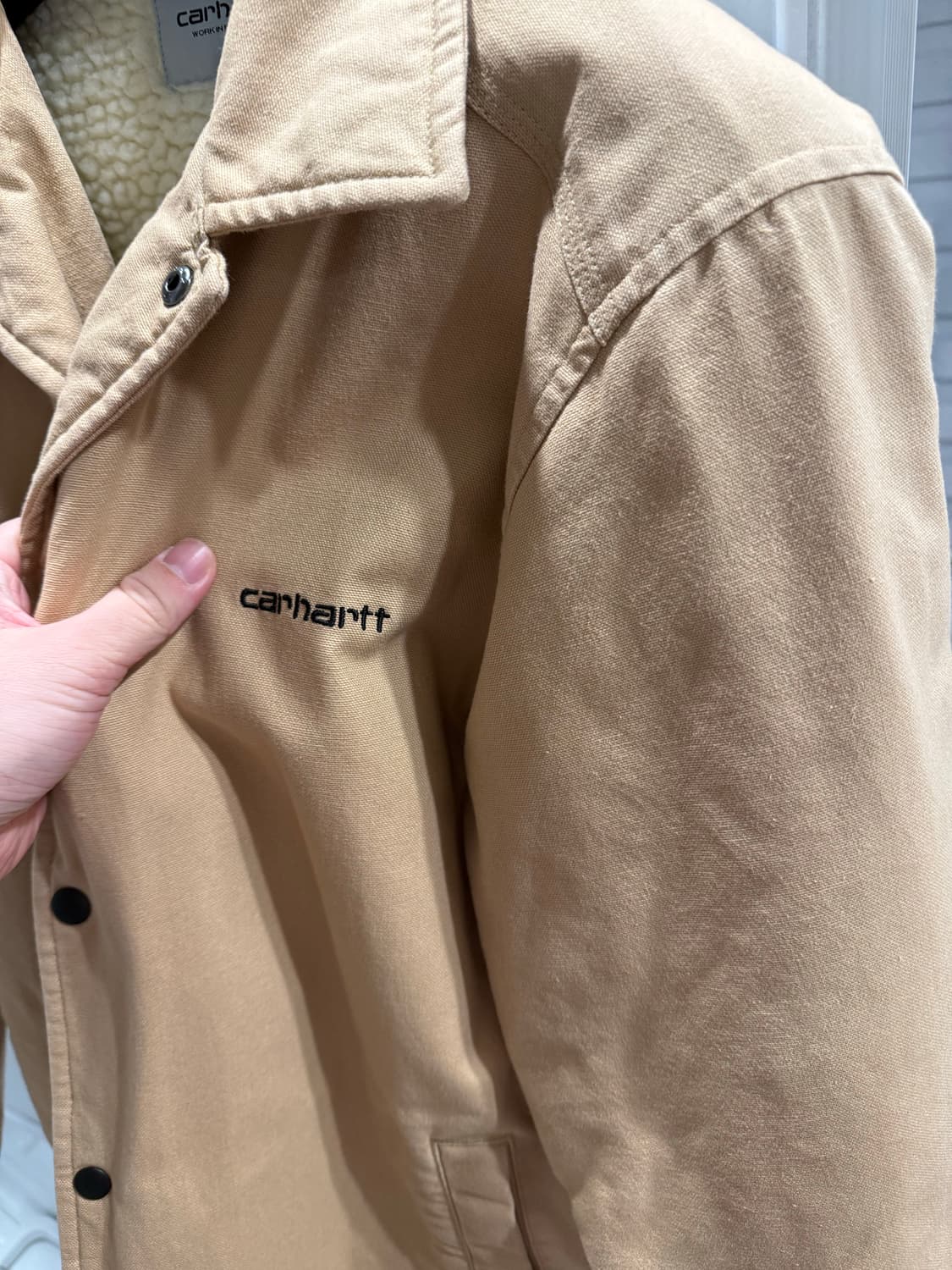 칼하트 캔버스 코치자켓 m 상품이미지2