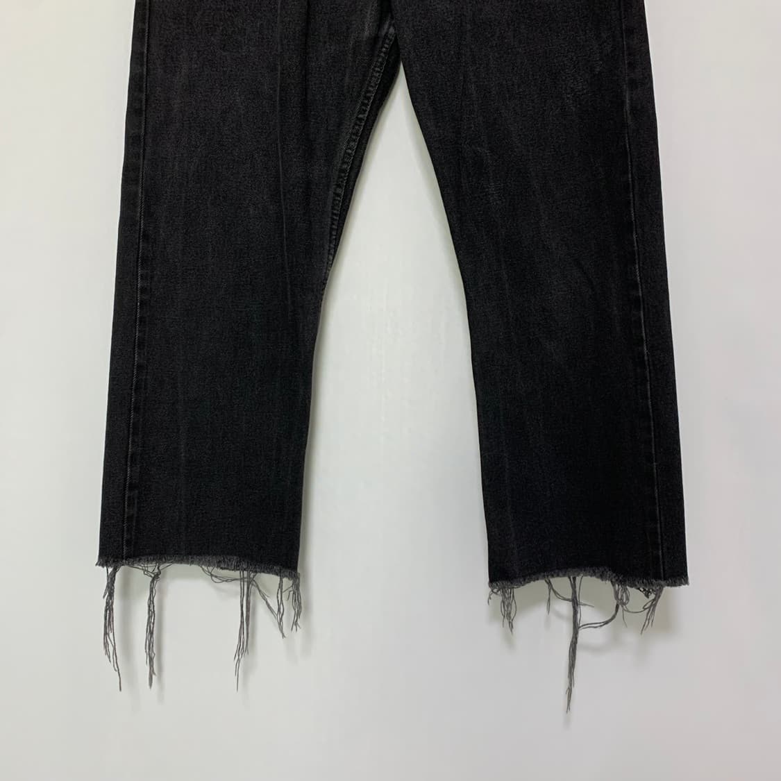 리바이스 블랙 데님 Regular Fit 505 빈티지 흑청 30인치 상품이미지4