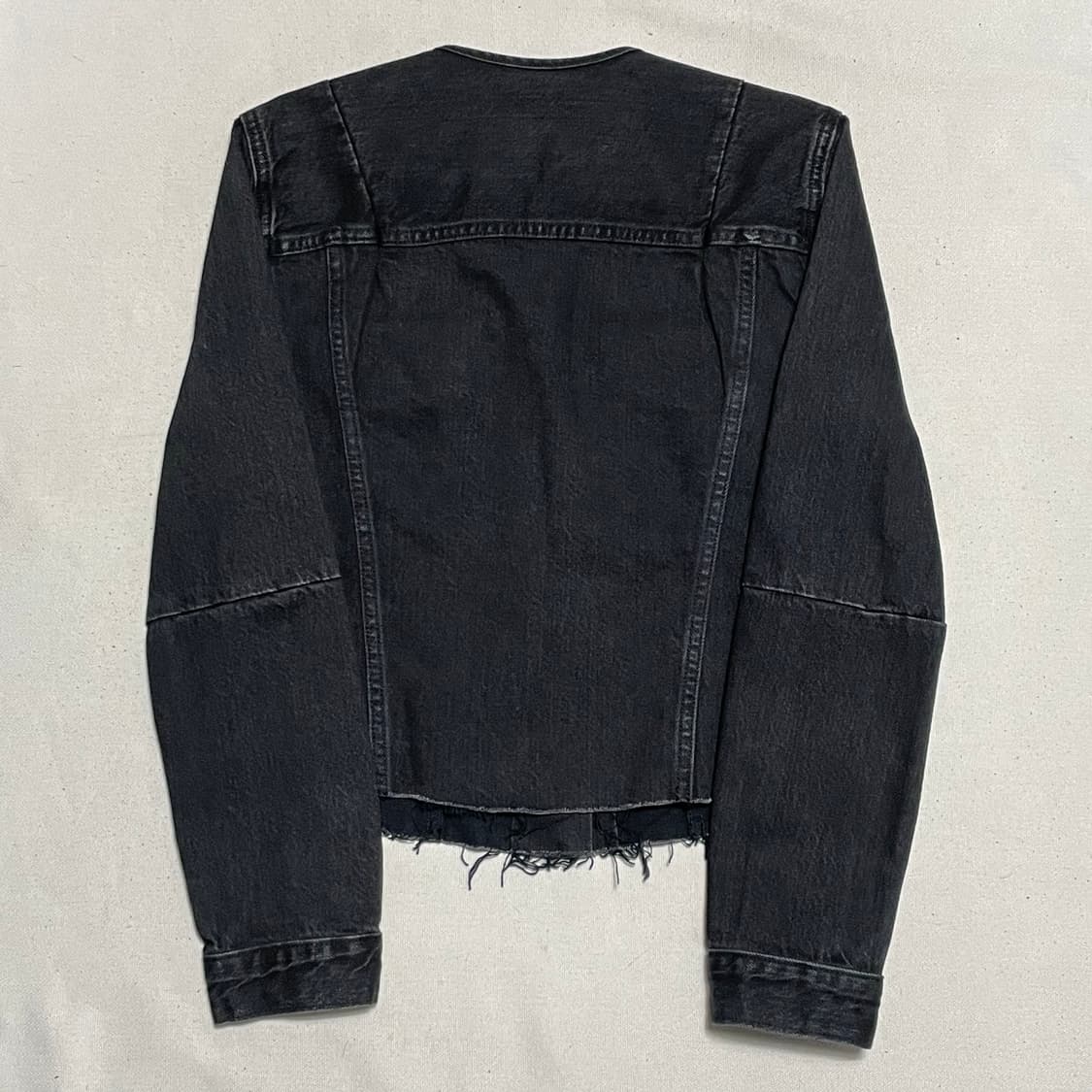 S 리바이스 흑청 트러커 데님 자켓 상품이미지3