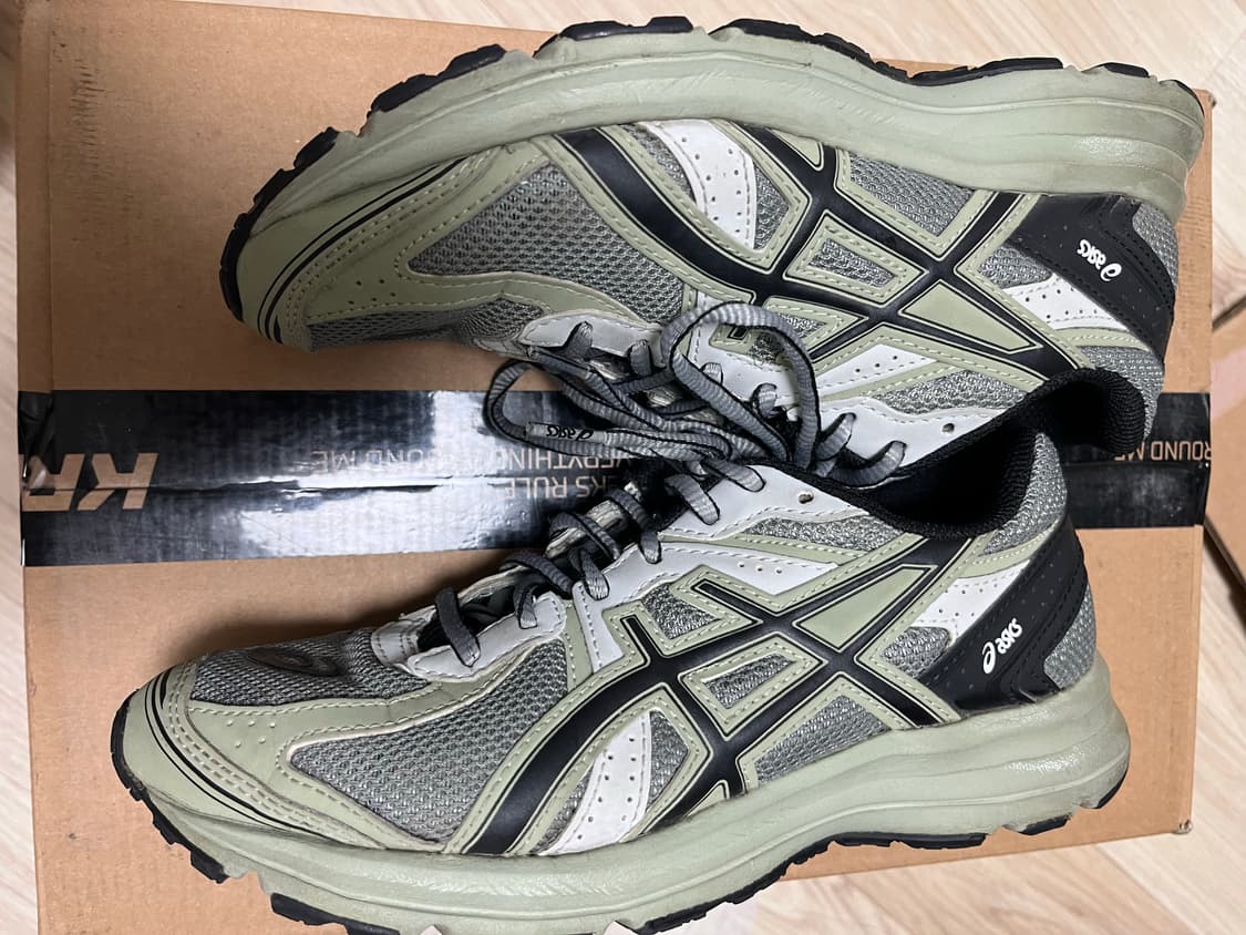 아식스 조그 100s 시트락 블랙 235(택포) 상품이미지3