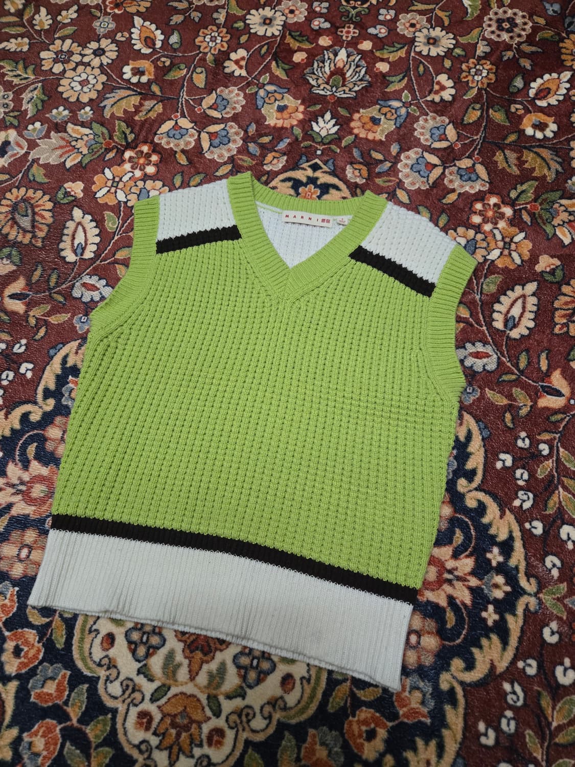 유니클로 x 마르니(UNIQLO x MARNI) 니트 베스트 (S) 상품이미지3