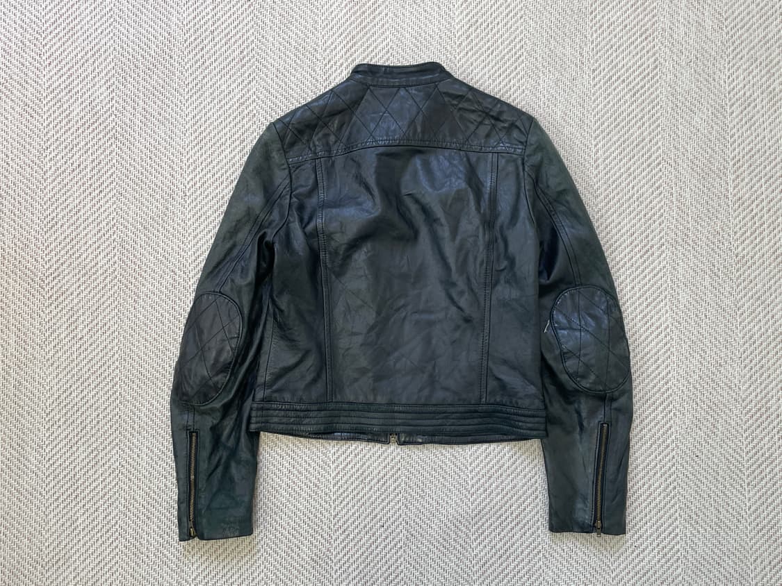 타미힐피거 썬페이딩 라이더 레더 자켓  J04220 상품이미지7