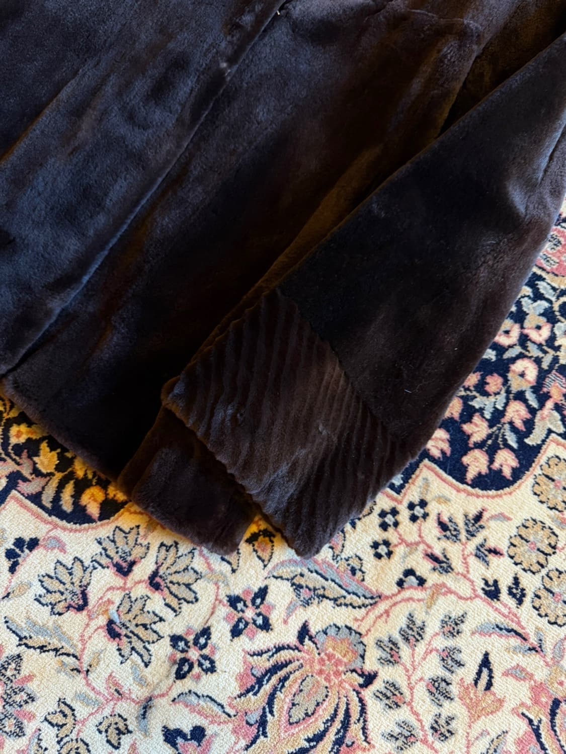 LEEGA 밍크 후드 코트 55~66 상품이미지7