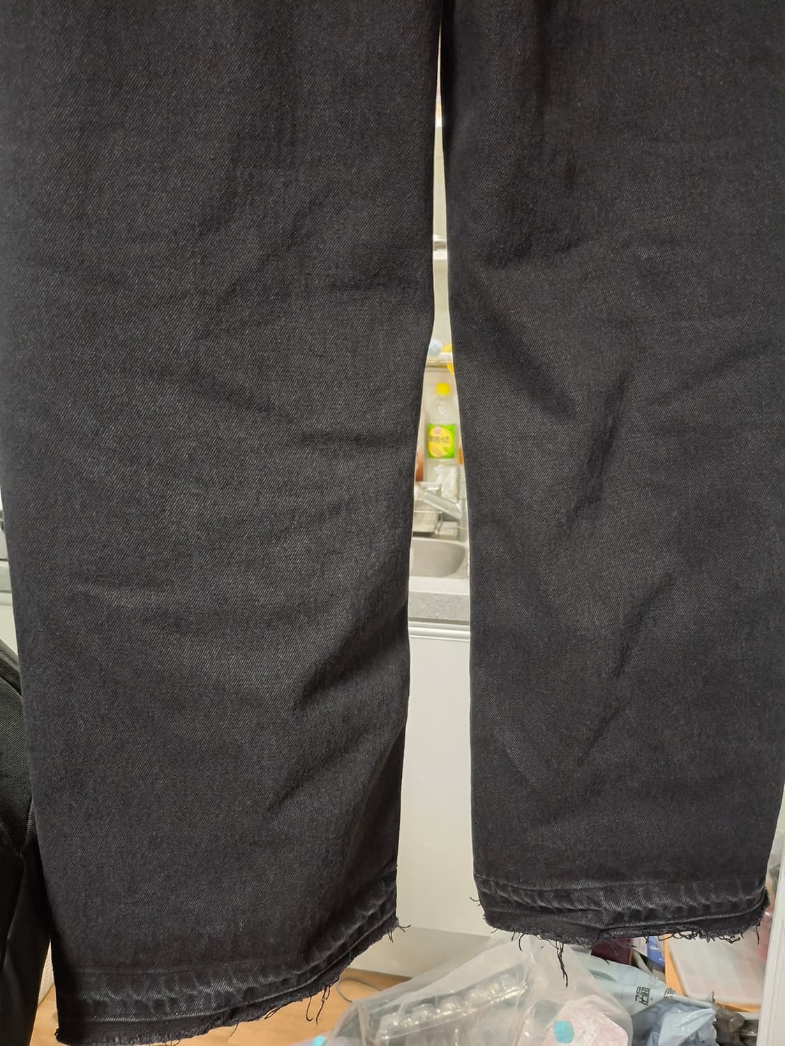 레저렉션 리벳, 패치워크 데님 M 상품이미지6