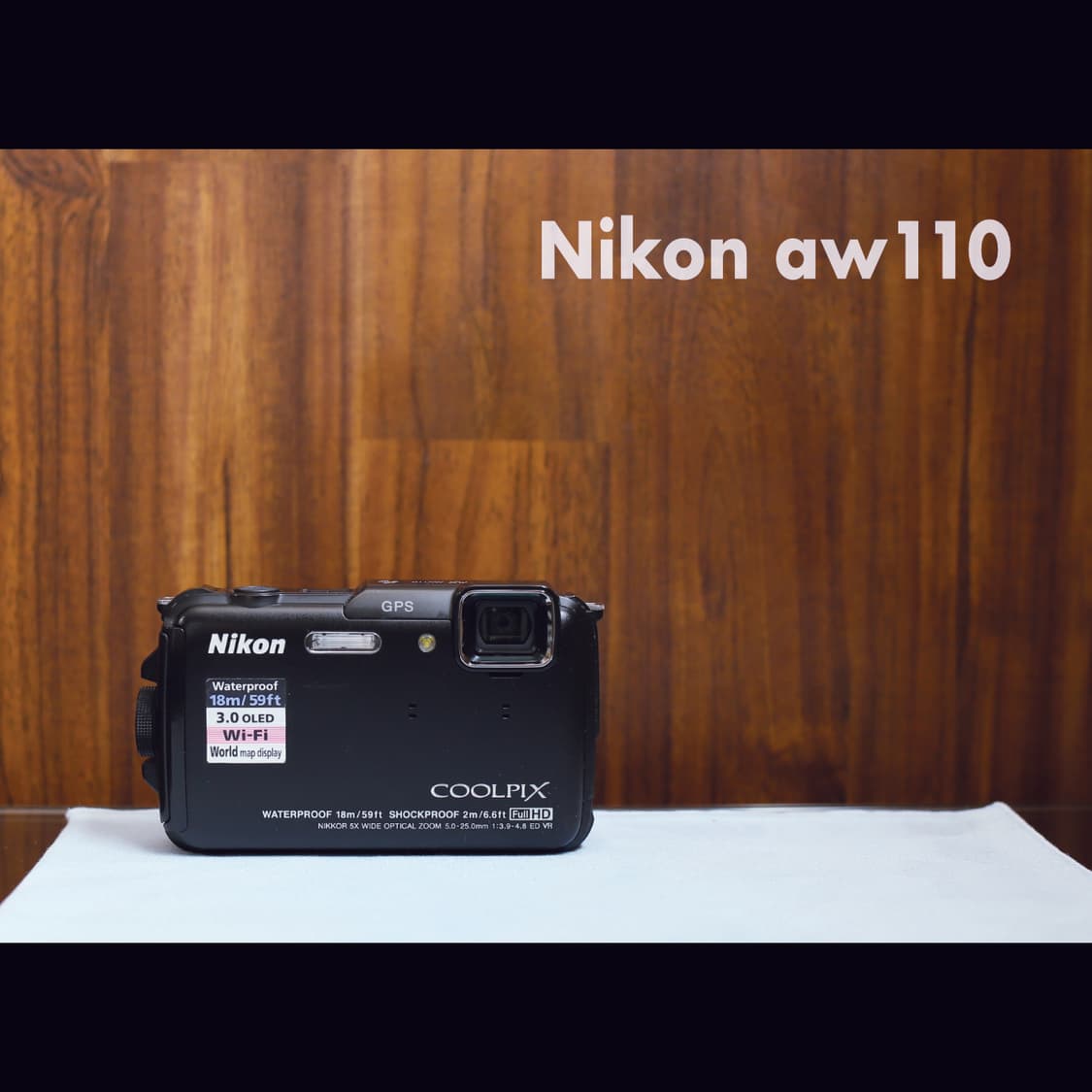 레어<A+급><한글> 쿨픽스 aw110 (aw100) 블랙 빈티지 디카 상품이미지9