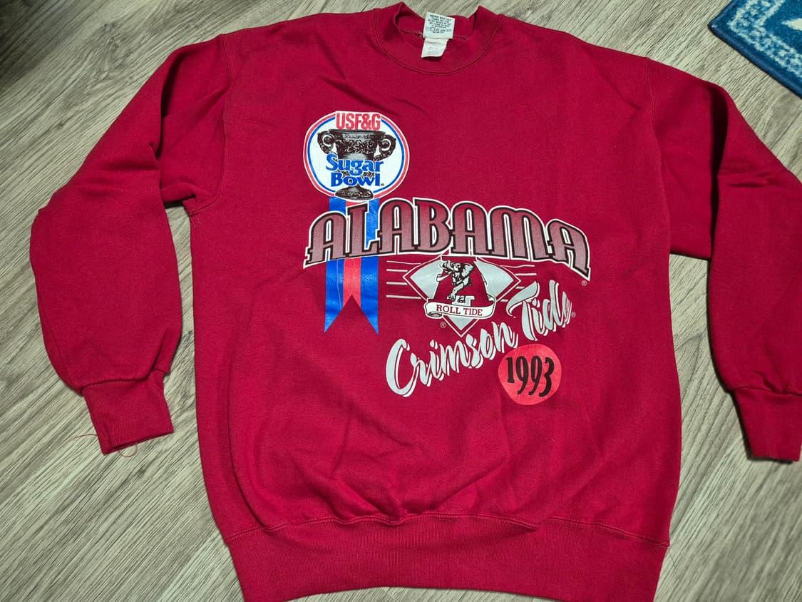 90s 넉멧 빈티지 알바마 맨투맨 상품이미지1