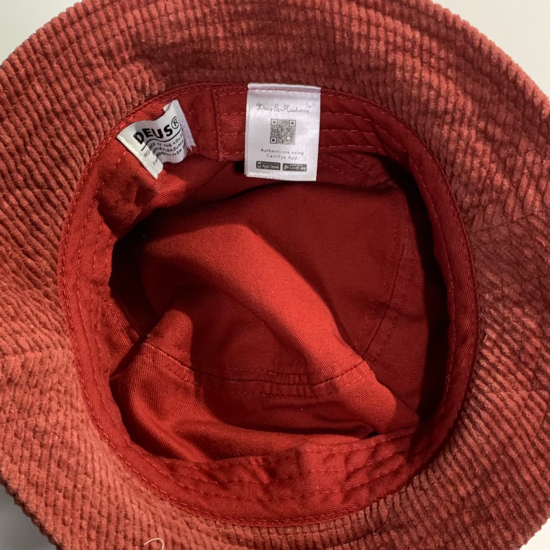 데우스 엑스 마키나 코듀로이 버킷햇   상품이미지3