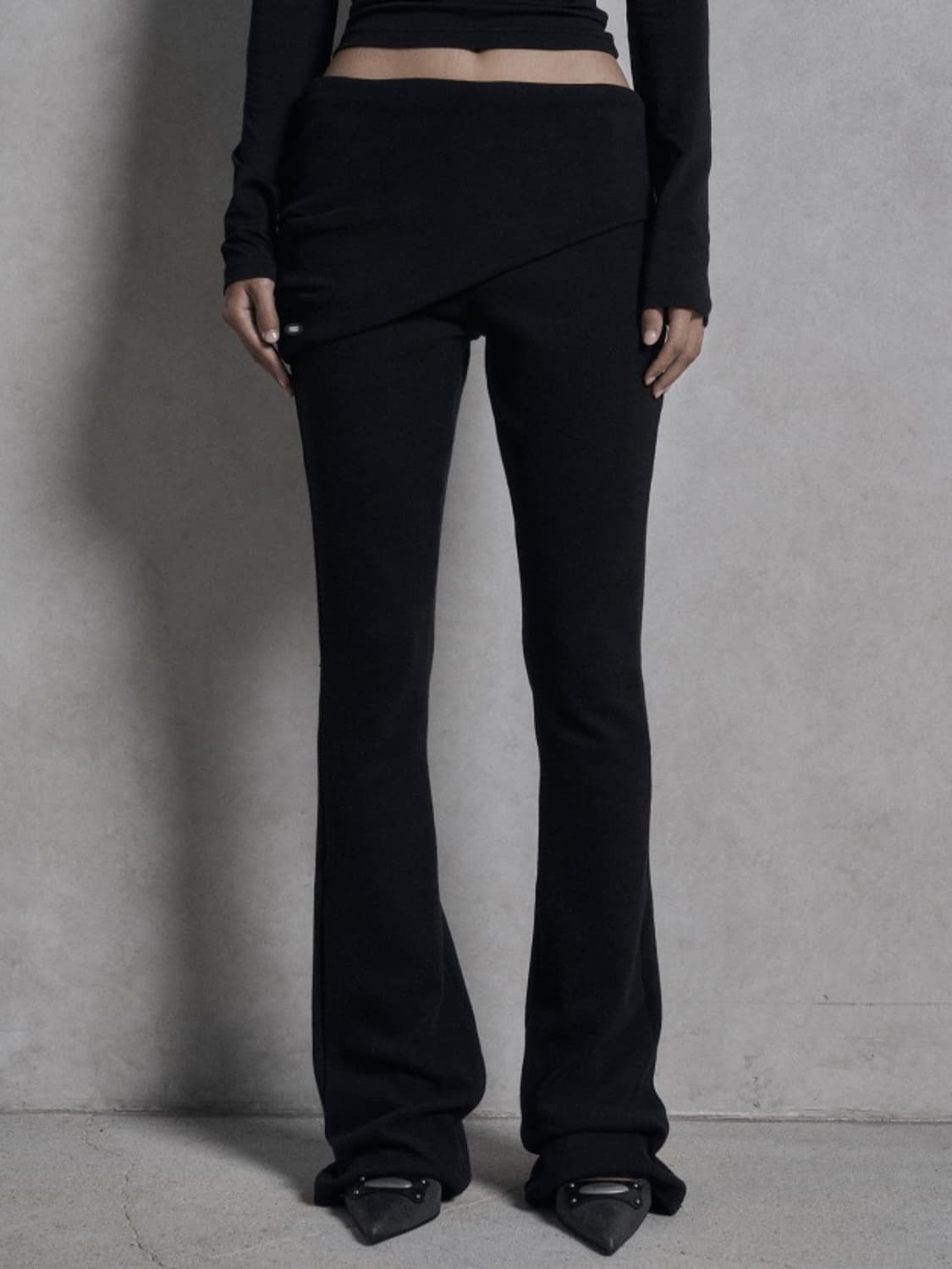 보헤미안서울 BASIC FOLDED BOOTSCUT PT 상품이미지1