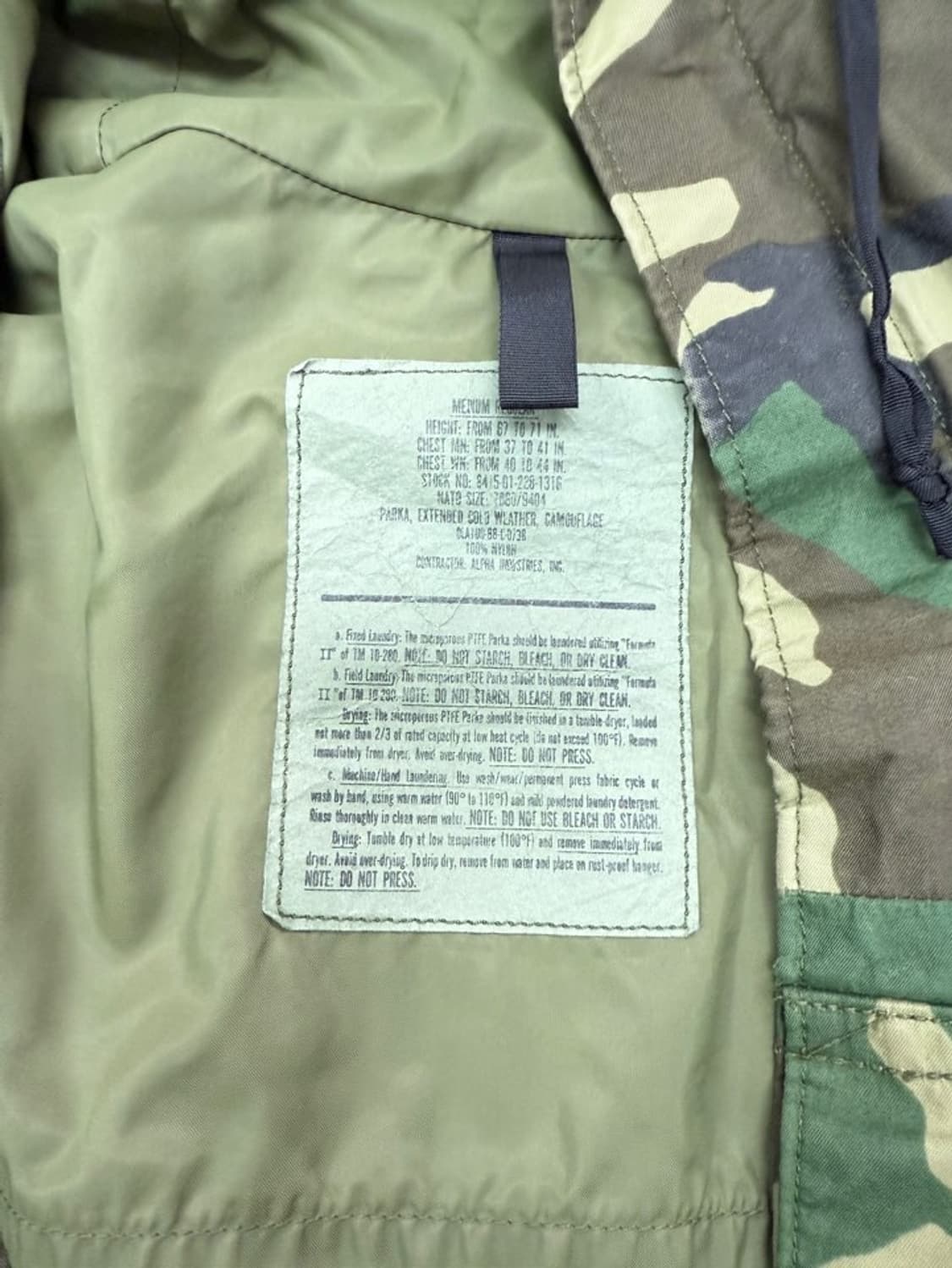 ALPHA INDUSTRIES 상품이미지6