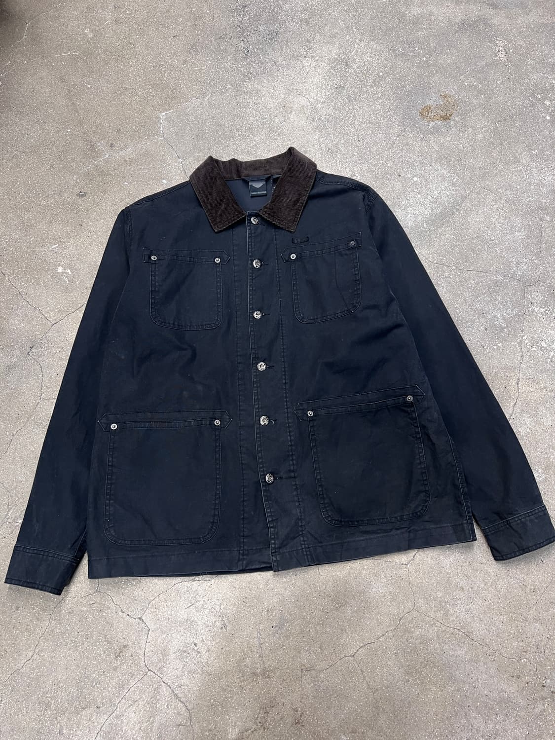 할리데이비슨 코듀로이 칼라 코튼 자켓 상품이미지1