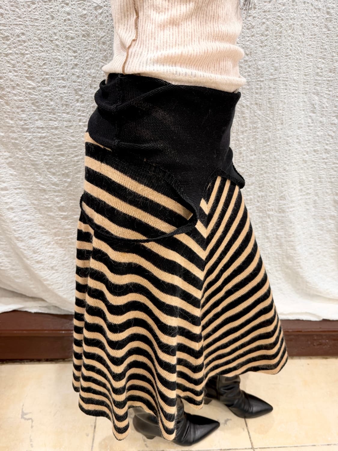 summer stripe knit ops 상품이미지2