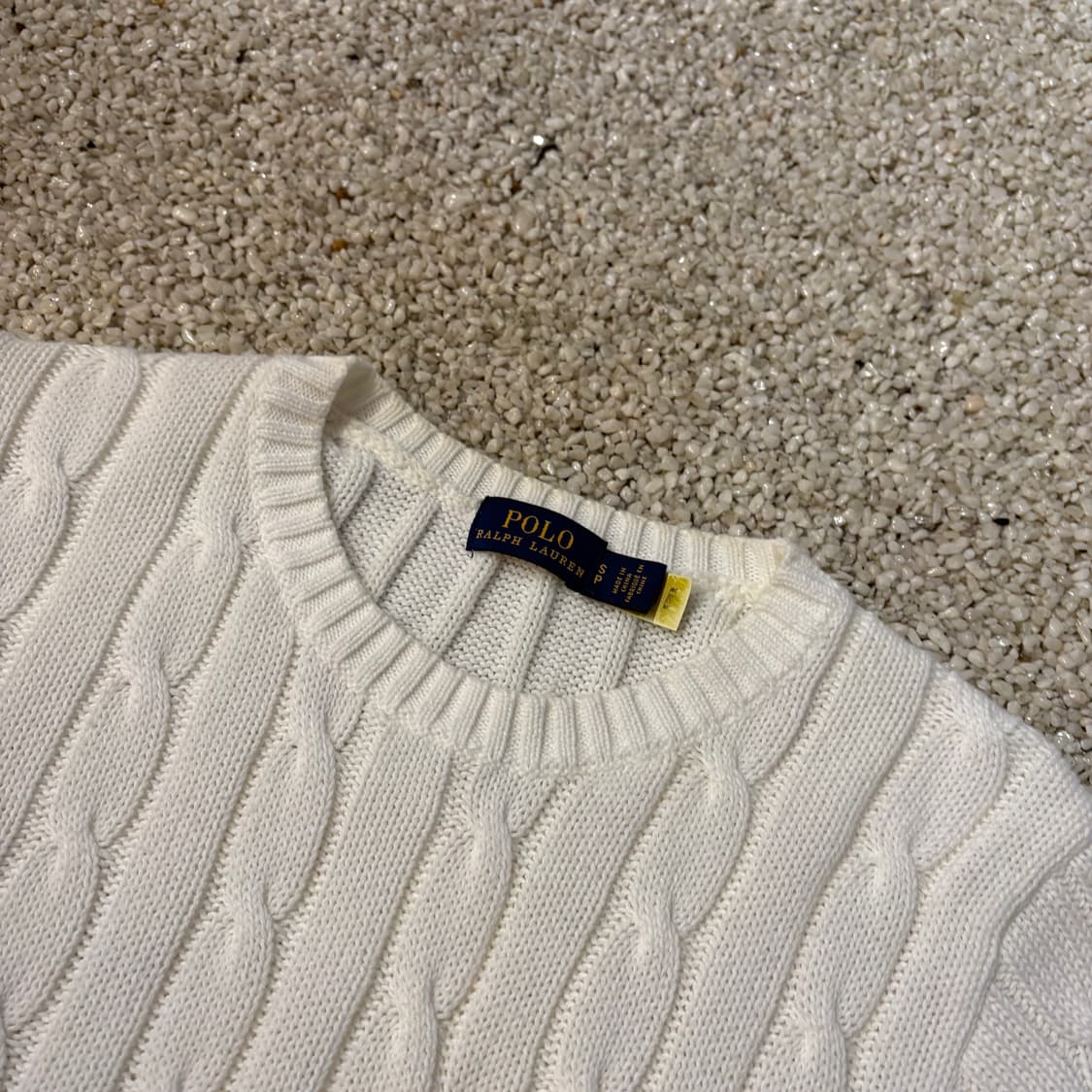폴로 반팔 니트 상품이미지3