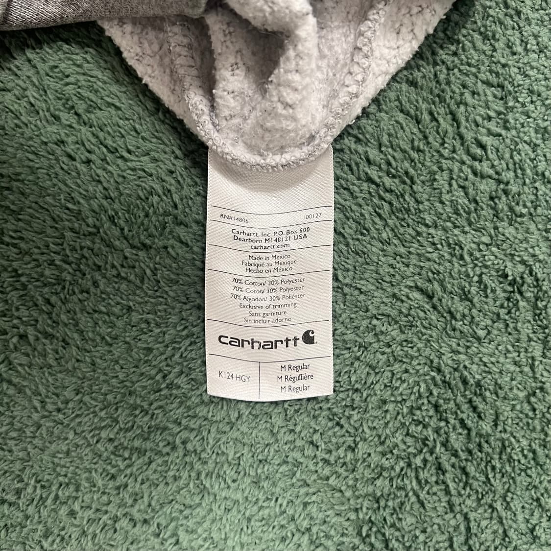 칼하트 기모 맨투맨 상품이미지5