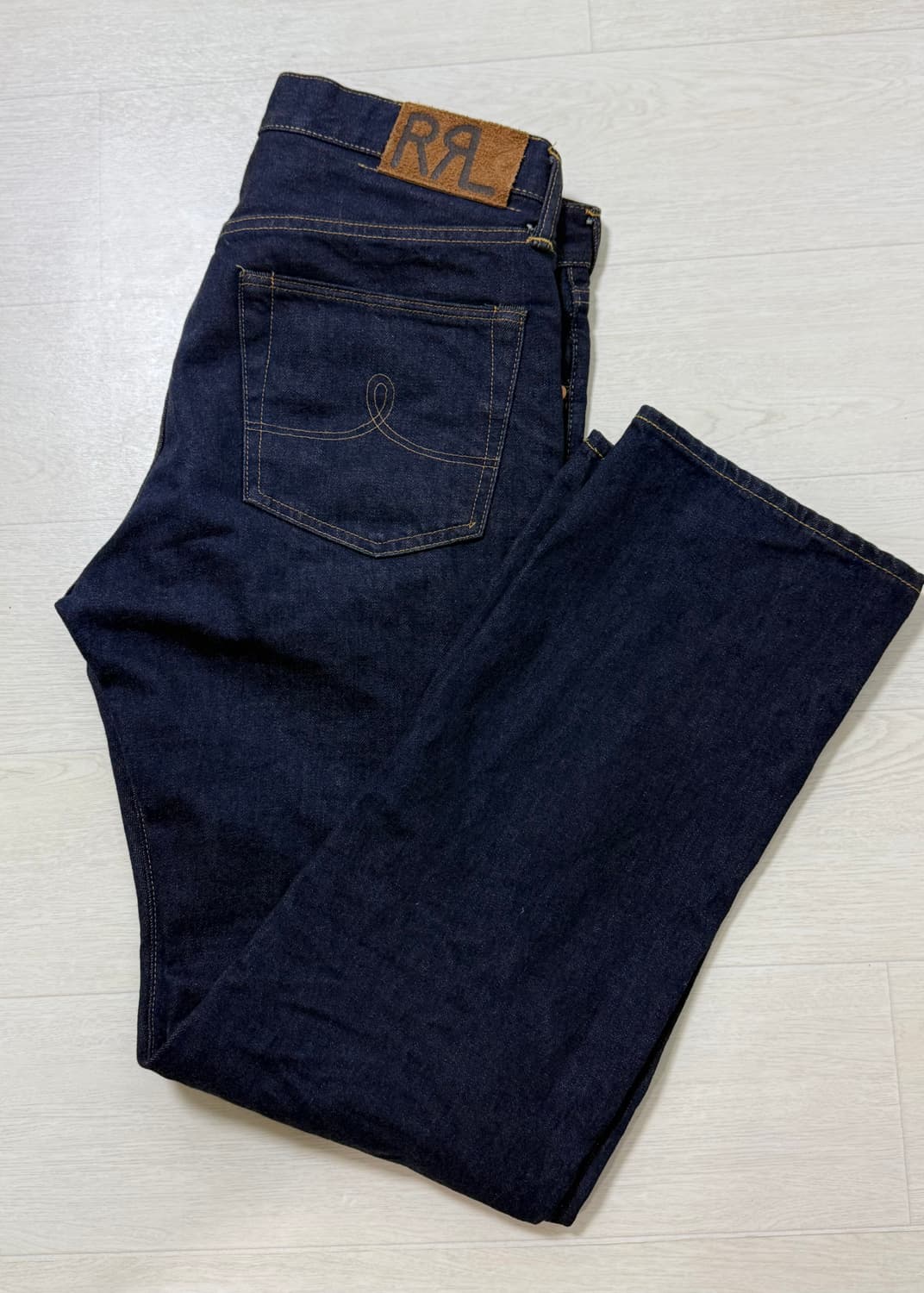 rrl 더블알엘 스트레이트핏 원워시 셀비지 진 상품이미지3