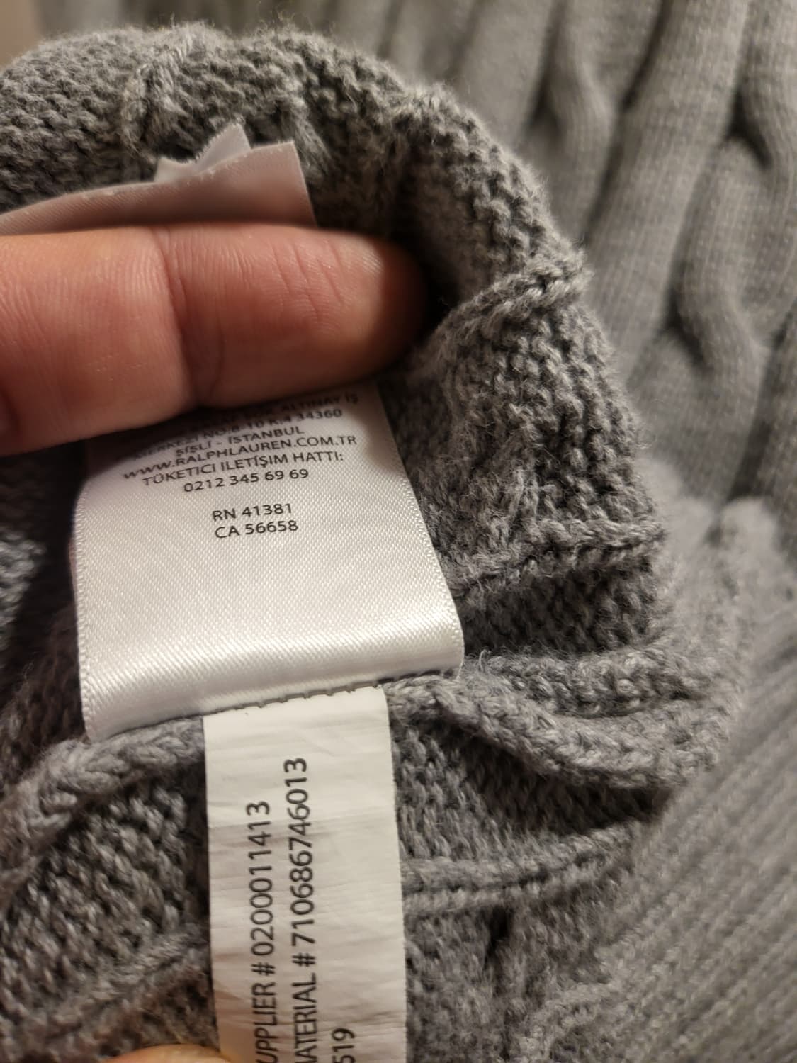 폴로 랄프로렌 케이블 니트 상품이미지7