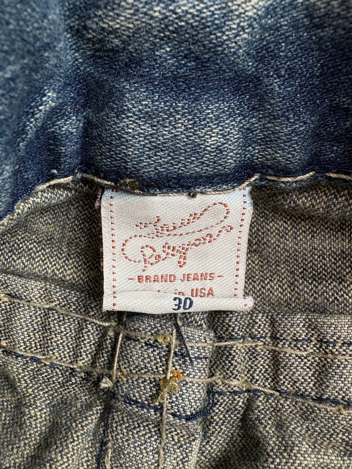 트루릴리젼 월드 투어 로건슈퍼티 자수 플레어 부츠컷 데님 팬츠 4006 상품이미지4