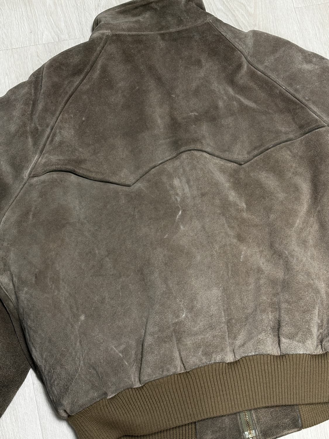 90s 폴로 스웨이드 바라쿠타 자켓 탄 베이지 상품이미지8