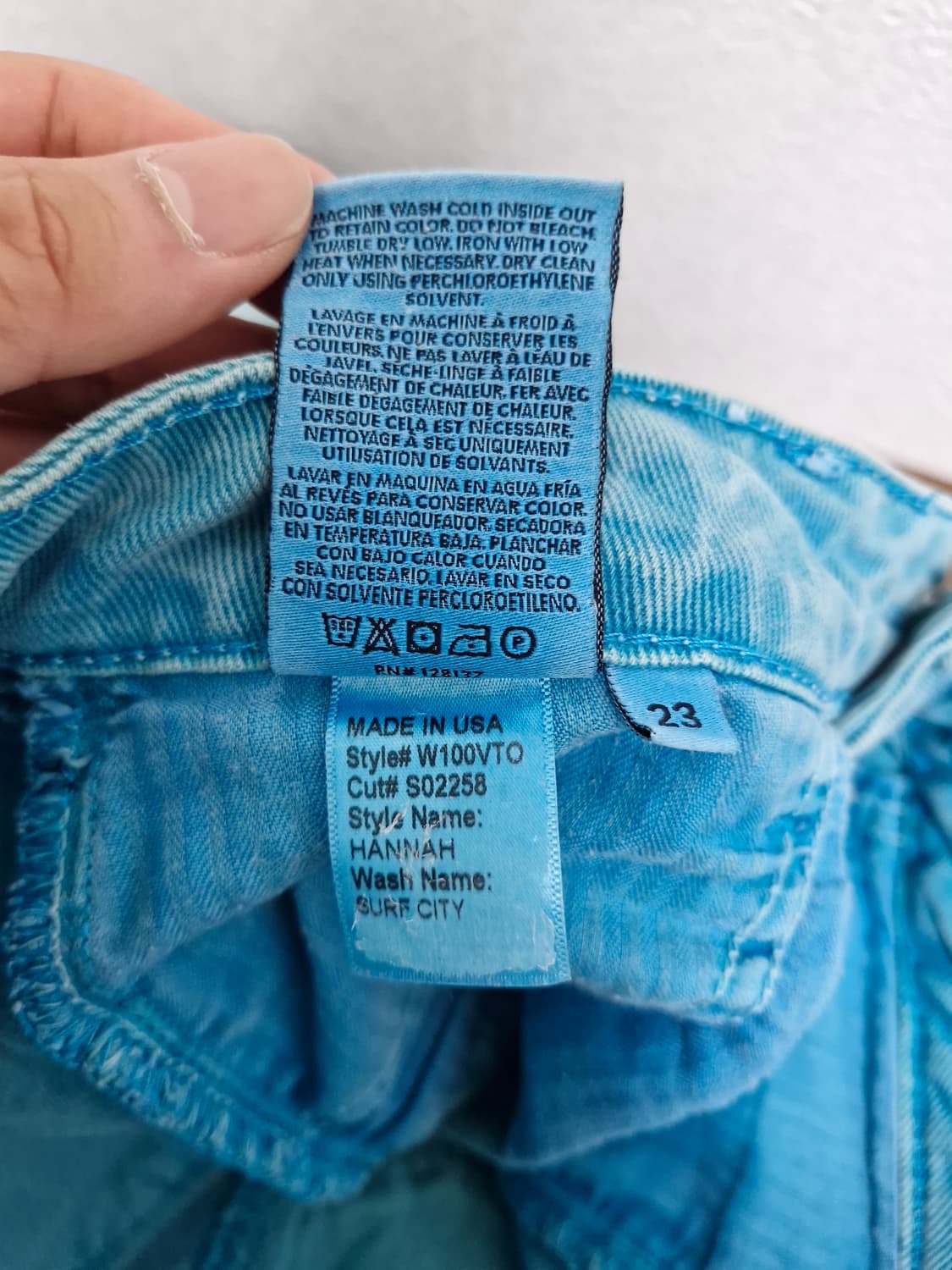 [23] SIWY 씨위 민트 디스 스키니 데님 Hannah 상품이미지5