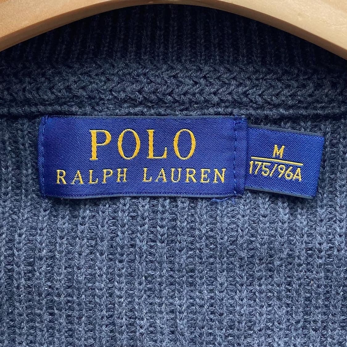 폴로 랄프로렌 신형 포니 챠콜 투웨이 니트 집업 상품이미지6