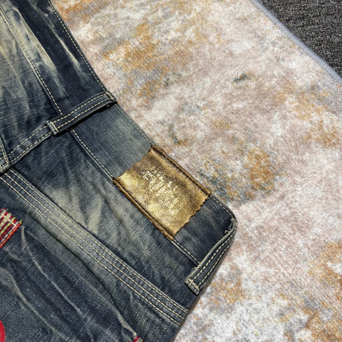 에비수 빈티지 워싱 데님팬츠 상품이미지6