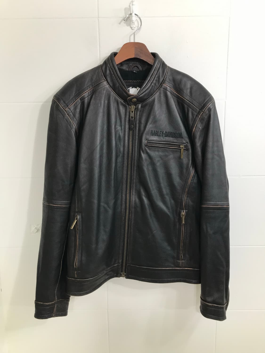 할리데이비슨 바이크 레더 가죽 자켓 상품이미지4