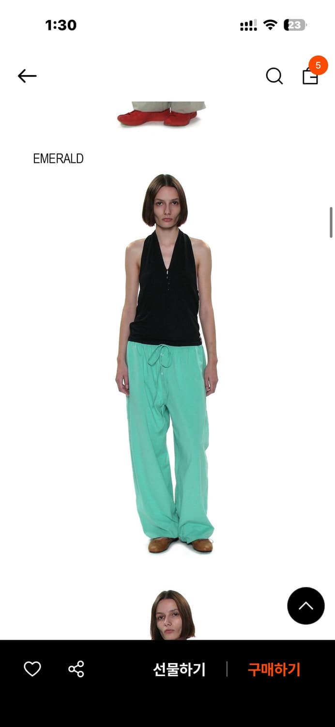 파르티멘토우먼 벌룬 조거팬츠 상품이미지2