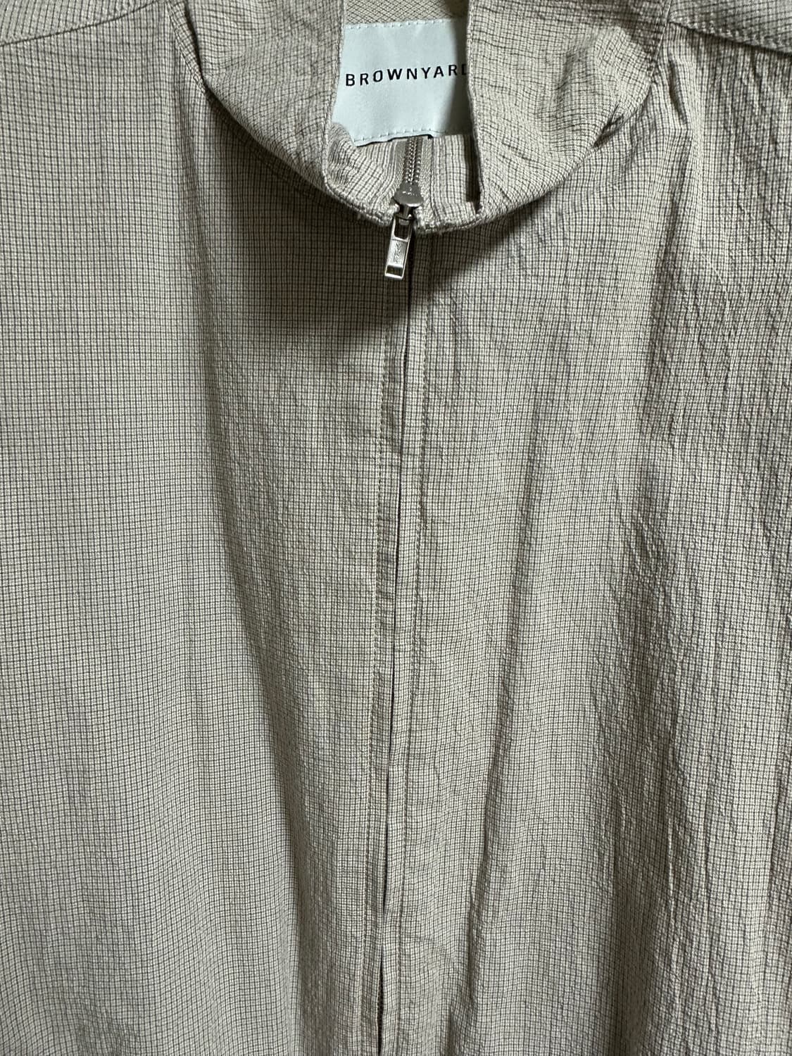 브라운야드 스탠드 카라 블루종 3사이즈 판매합니다 상품이미지3