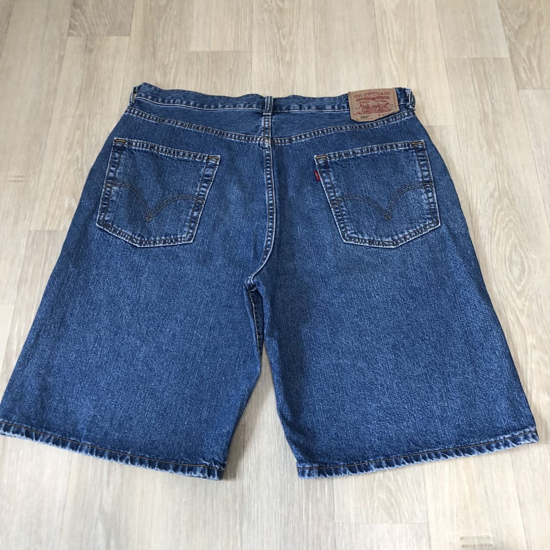 (34) 리바이스 Levi's 569 루즈핏 워시드 쇼츠 반바지 상품이미지9