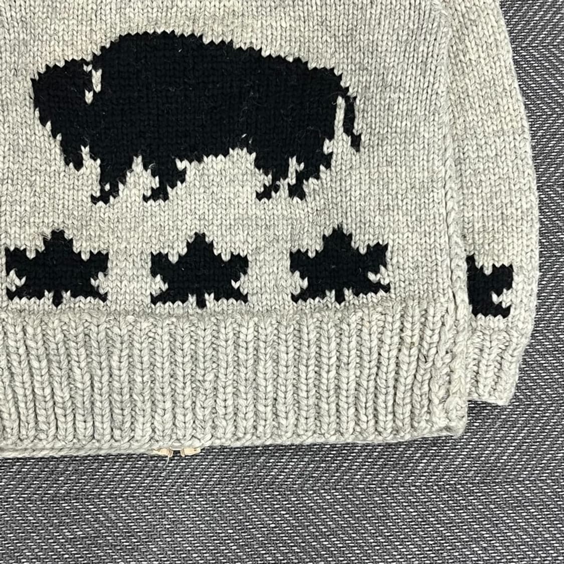 메이플 패턴 코위찬 집업  v1249 상품이미지5