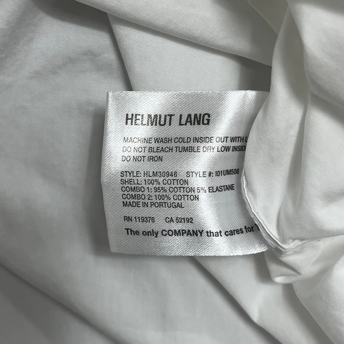 헬무트랭(HELMUT LANG) INDEX 오버핏 셔츠 상품이미지7