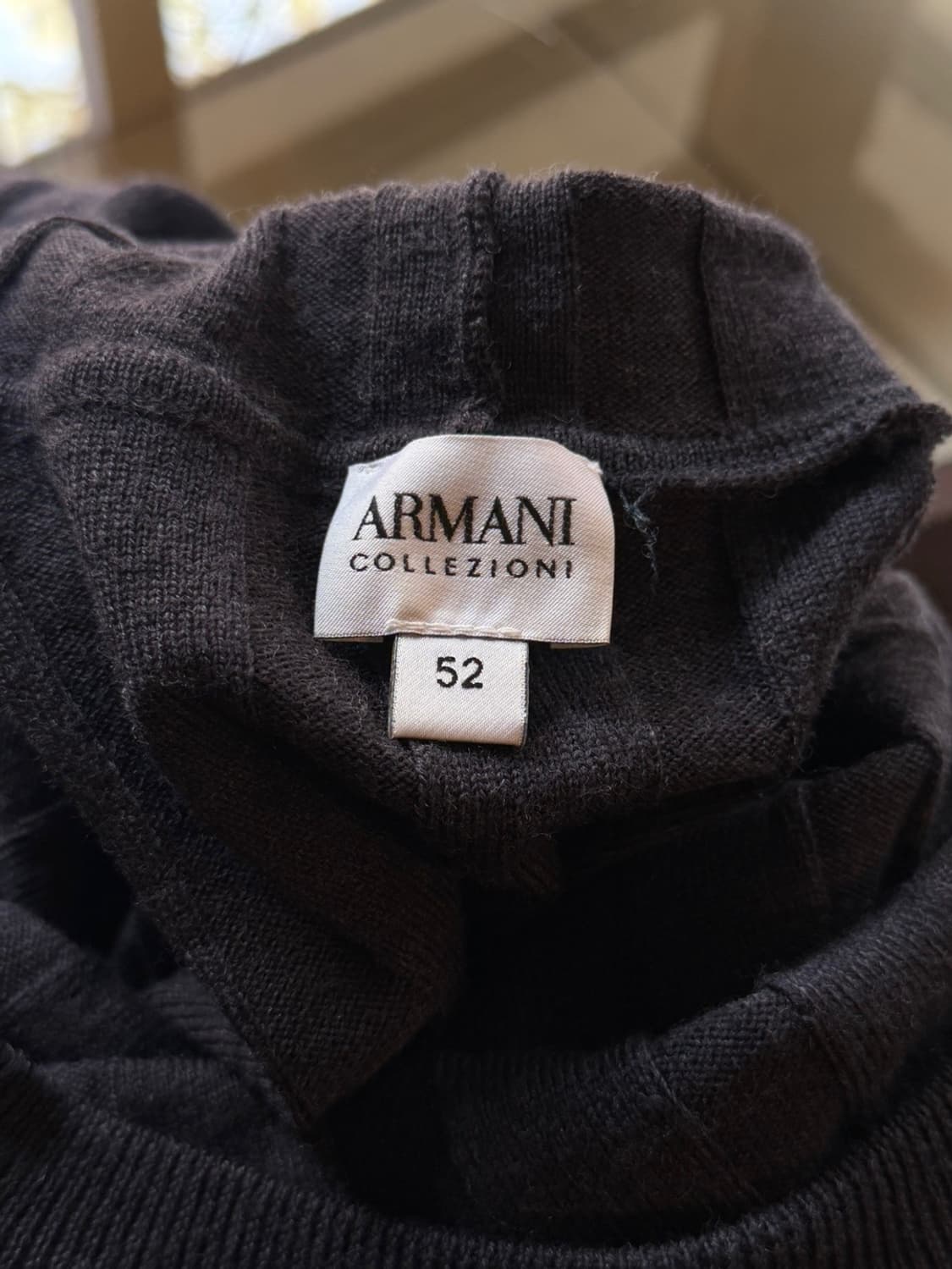 아르마니 꼴레지오니 터틀넥 니트 100 상품이미지8
