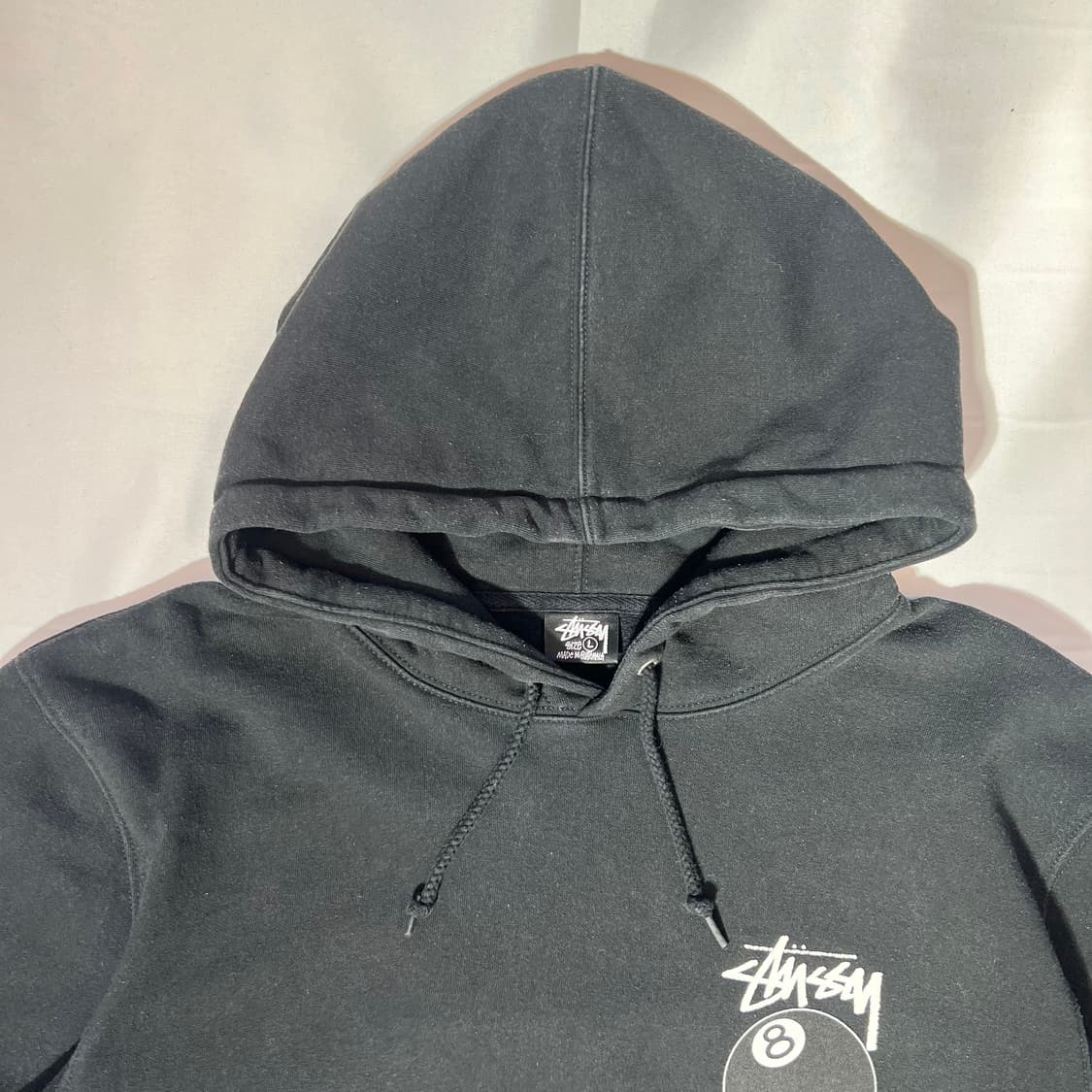 [L]스투시 8볼 후드티 상품이미지2
