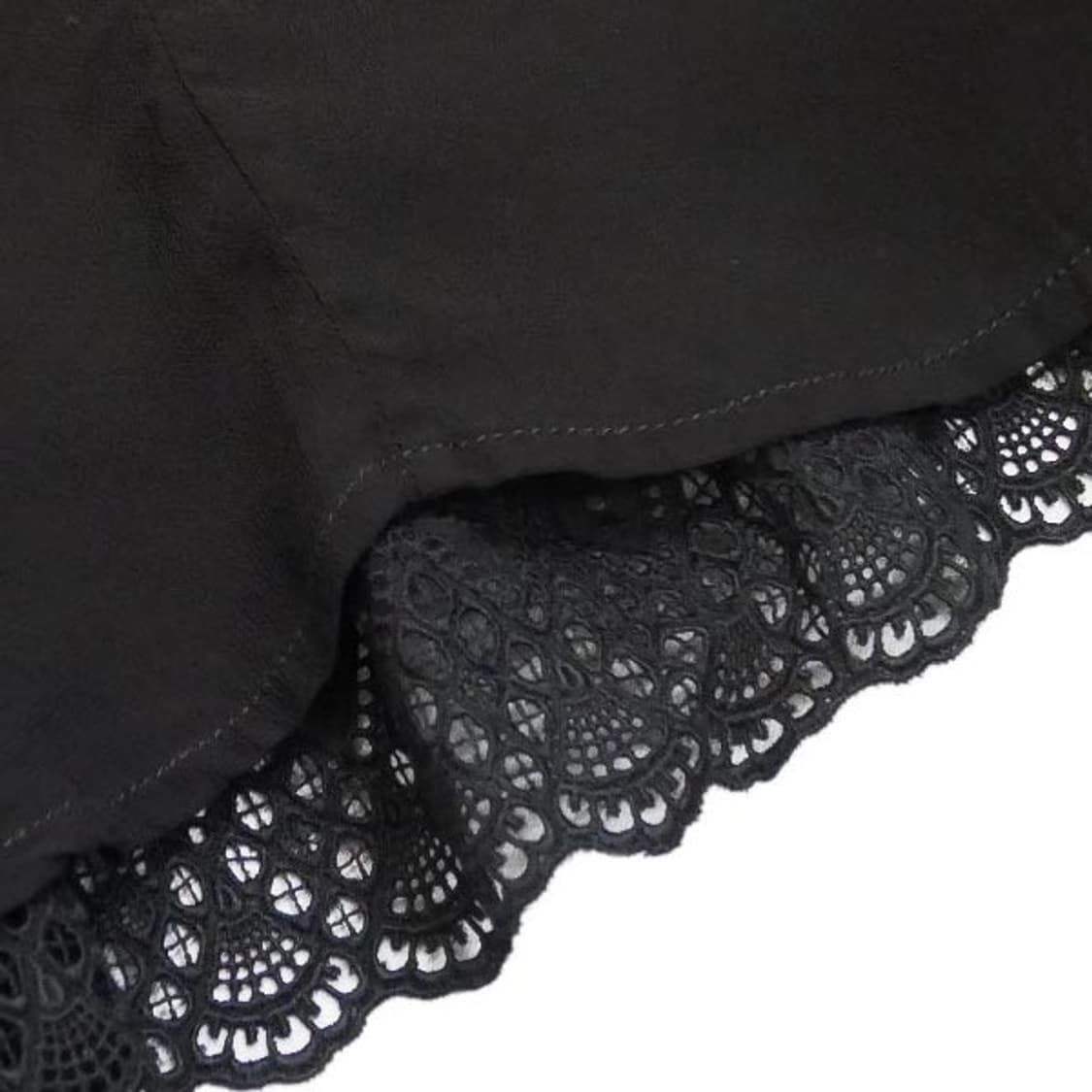 요지 야마모토 코튼 레이스 롱스커트 상품이미지6