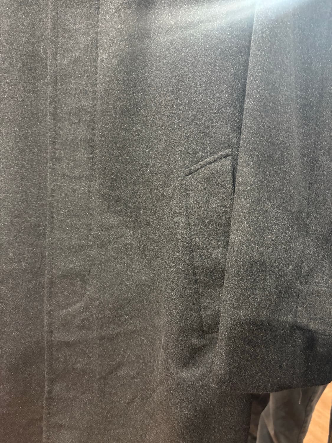 빈티지 캐시미어 코트 상품이미지4